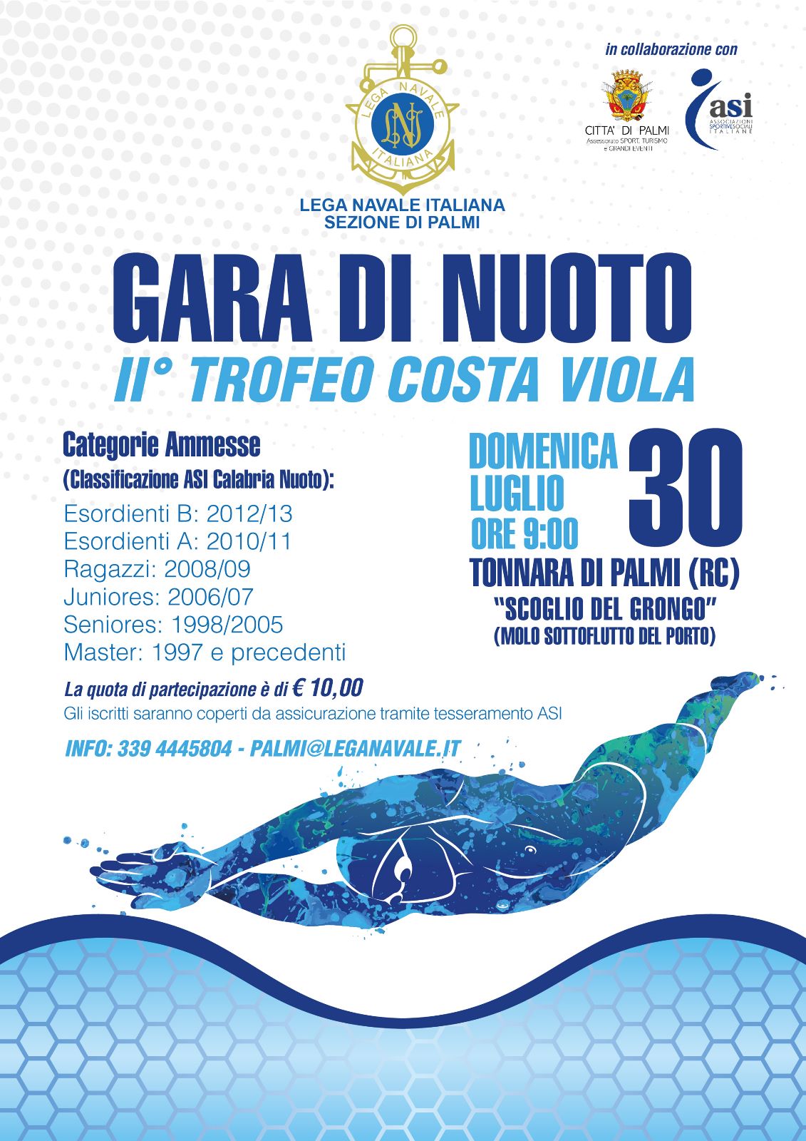 Nuoto. Italian Open Water Tou, grande successo a Noli per il 2